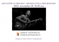 Rieger Attila Trió koncert