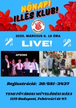Illés Klub - 2023. 03. 25. Telt ház!!