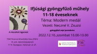 Modern medál készítés - 2022. 12. 10.