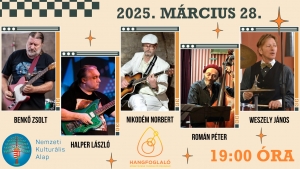 Nikodém Norbert – Benkő Zsolt – Halper László koncert 2025. március 28. 19.00