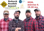 Redneck Roadkill koncert - 2026. m&aacute;rcius 6. 20.00