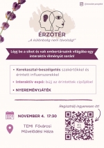 &Eacute;rzőt&eacute;r - szeml&eacute;letform&aacute;l&oacute; esem&eacute;ny 2026. november 4. 17.30