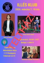 Az FMH Ill&eacute;s Klubja - 2026. m&aacute;rcius 7. 18.00