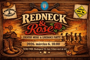 Redneck &amp; Roses Night - Linedance buli - 2026. m&aacute;rcius 6. 18.00